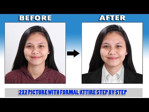 2x2 With Formal attire | PHOTOSHOP TUTORIAL | (Tagalog sub)
