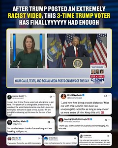 In case you missed it, President Donald Trump's Truth Social account shared another really racist video last night. The clip, which depicts former president Barack Obama and former first lady Michelle Obama as apes, has since been deleted. However, before it was taken down, White House Press Secretary Karoline Leavitt defended the clip, telling Deadline, "This is from an internet meme video depicting President Trump as the King of the Jungle and Democrats as characters from The Lion King. Please