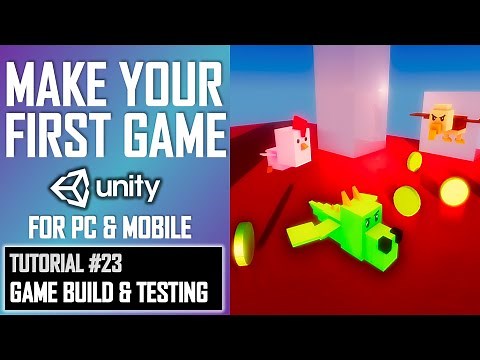 HOW TO MAKE YOUR FIRST GAME IN UNITY ★ #23 - BUILD & TEST ★ LESSON TUTORIAL ★ JIMMY VEGAS [FINAL]