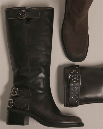 Easy Rider, the biker-inspired boot collection is available now online and in stores. | Mi Piaci