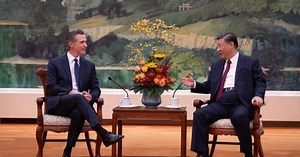 Newsom meets with President Xi Jinping in Beijing amid troubled U.S.-China ties