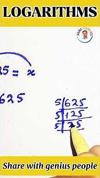 How to solve Logarithms..