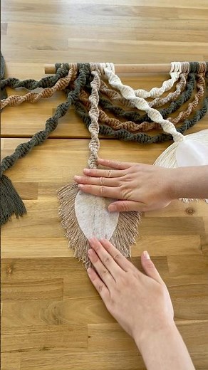 Folhas de macrame - vem aprender como fazer #macrametutorial