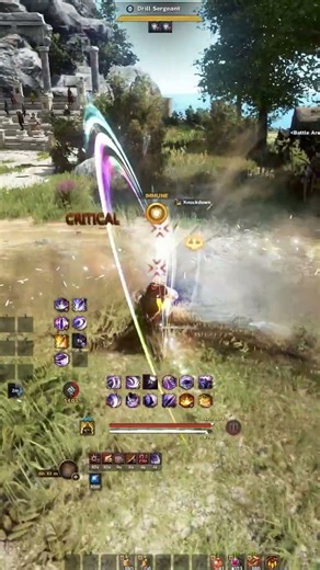 Seraph Down smash combo meme | Black Desert [ #shorts ]