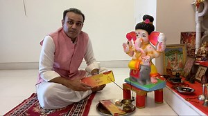 415K views · 127 shares | Virender Sehwag's favourite roop of Ganesha...