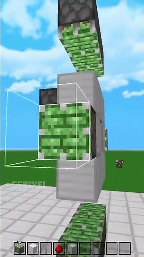 Ultimate Auto Redstone Door Minecraft | #minecraft #gaming #automaticdoor