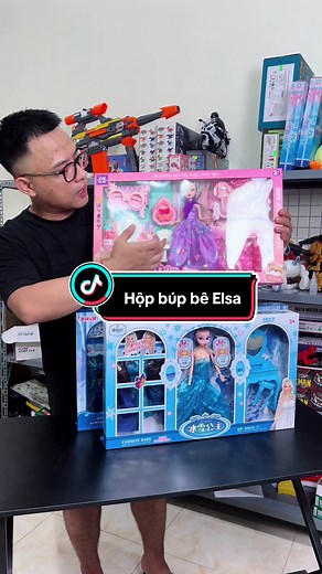 Mẫu búp bê Elsa dễ thương cho bé gái