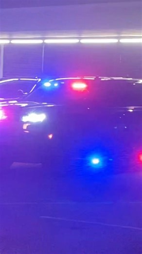 **ENGINE ROAR** PALESTINE PD RESPONDING CODE 1 TO A MVA