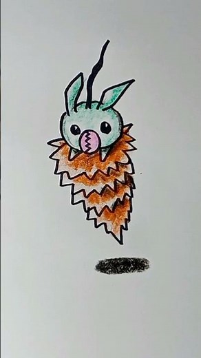 Easy way to draw Digimon Minomon