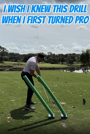 Top Speed Golf on Instagram: "Take your time with this one, go half speed when the alley is that tight #instareels #golfrelease #bodyswingconnection #golfwarmup #swingdrills #golfswingcoach #golfswingtips #impactgolf"