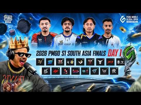[ WATCHPARTY ] 2026 PMGO Season 1 South Asia Finals | Day 1 |