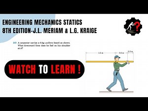 Solved Problem 3.3 | Can YOU Solve This Mechanics Challenge?