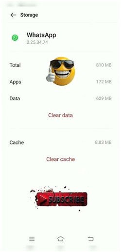 Cleaning WhatsApp Cache Memory!✓ #smartphone #computertechnic #tech