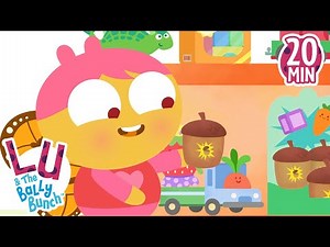 Squeaky Squid Surprise | Lu Learns to Love Her New Toy | Lu & The Bally Bunch