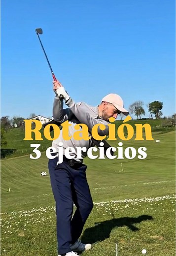Rotación perfecta para tu swing de golf