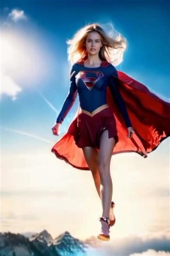 SuperGirl is back #ai #Kryptonian #supergirl #superman #dc #shorts #beauty #shortsfeed #shortvideo