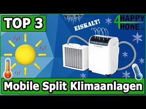 Mobile Split Klimaanlage Vergleich für 2025 ❄️ Top 3 Modelle von REMKO, TROTEC und Climia