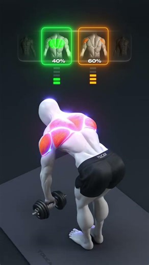 🔥 Rear Delt Fly – Perfect Form for Maximum Muscle Activation Rear delt fly is often done wrong,