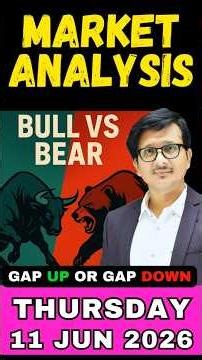 #nifty #banknifty #sensex analysis 11 JUNE 2026 #THURSDAY #nifty50 #stockmarket #stockmarketindia