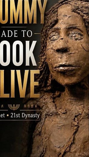Why Does This Mummy Look So Alive? #egyptianmuseum #pyramidsofegypt #grandegyptianmuseum #ancient