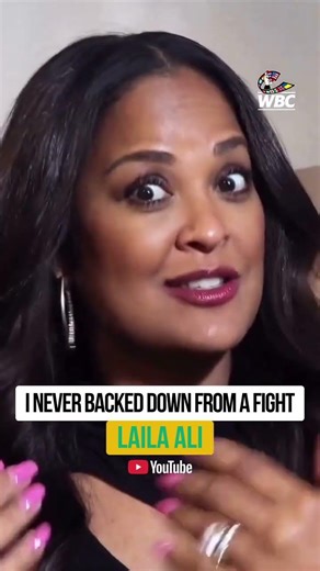 Laila Ali tells how she started boxing🔥 #womensboxing #lailaali