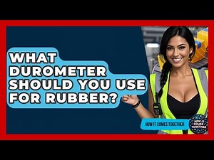 What Durometer Should You Use For Rubber? - How It Comes Together