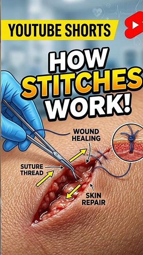 How Your Skin Heals a Deep Cut 🩸➡️✨