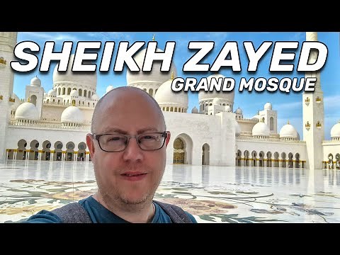 Sheikh Zayed Grand Mosque in Abu Dhabi - Inside the World's Most Beautiful Mosque! 🇦🇪