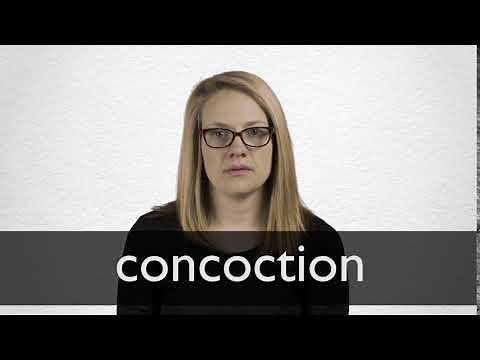How to pronounce CONCOCTION in British English