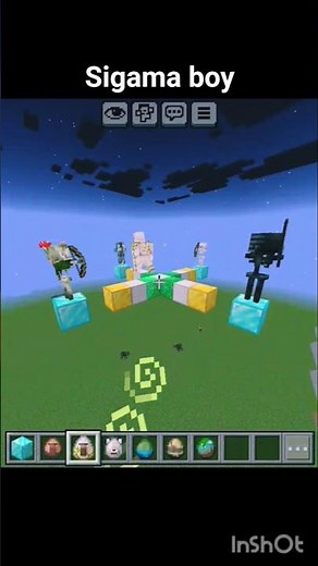 Sigama Boy #minecraft #minecraftshorts #minecraftmemes