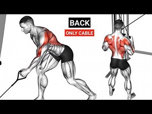 Back Workout With Cable Machine | Lat Workout | Cable Machine Back Workout