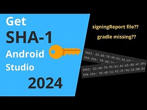 SHA-1 key fingerprint in Android Studio, issue solved!! 2024|| Gradle not found issue solved !!