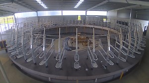 #throwback Got some timelapse video from the Moscript, VIC, showcasing the installation of 60 units of the GEA T8500 rotary project. The project team worked tirelessly to assemble the frames and pour concrete during that time. Since then, we've made tremendous progress at the farm. Stay tuned for more updates from the project team in the next couple of days! Gippsland Dairy Professionals #DairyRotorT8500 #NextGenerationFarming | GEA Farming - Australia