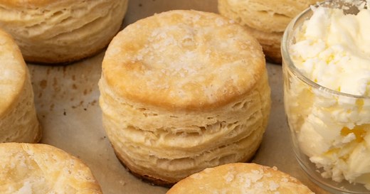Buttery, Layered Gluten Free Biscuits