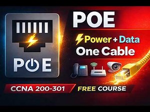 PoE Explained: How Power over Ethernet Works | CCNA 200-301 (2026)