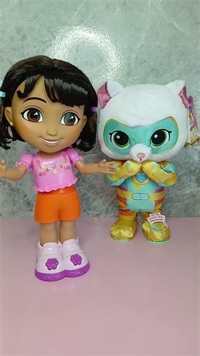 Cute Dora Dance with me Dora and Super kitties dancing Bitsy