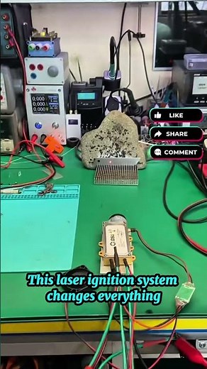 DIY Laser Ignition System That Actually Works! #LaserIgnition #DIYTools