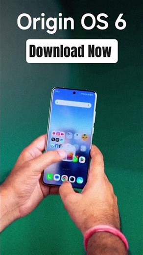 Install Origin OS 6 On vivo/lQOO Phones #originos6 #shorts