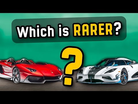 Guess Which Car is Rarer | Car Quiz Challenge