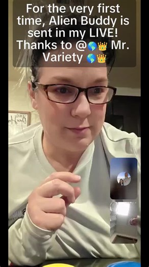 I appreciated it so much! Thank you, 🌎👑 Mr. Variety 🌎👑! It was the first time I saw this Gift in my LIVE. #tiktoklive #livehighlights #livegift #alienbuddy