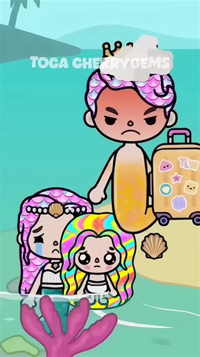 Human and mermaid babies are swapped tocaboca tocalife tocalifeworld shorts #tocabocaworld #tocabocaaesthetic #tocabocastories #tocabocaepisode #tocabocahack #iosgame #fyp #tocaboca🎀