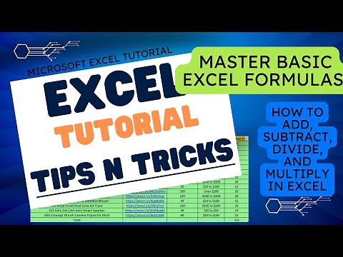 How to Multiply in Excel