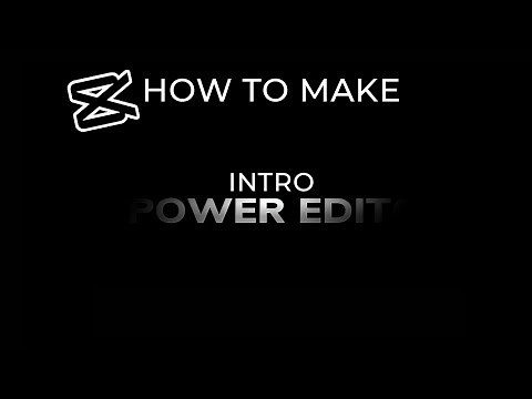 How to Create Intro Text Light in Capcut PC | Capcut Tutorial - powereditor