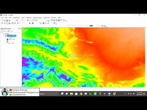 How to create a Drainage pattern of an Area using Arc GIS.
