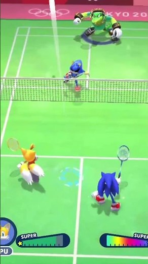 Old footage of Mario and Sonic at the Olympics Games