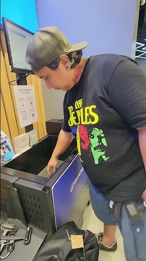 self check out gone wrong