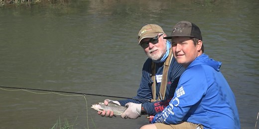 Disabled Veterans participate in Beaver Creek Invitational fly fishing tournament