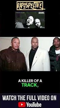 “Natural Born Killaz” was not originally for Dr. Dre and Ice Cube