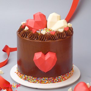109K views · 1.7K reactions | Fancy Chocolate HEART Cake Decorating Recipe | Yummy Cookies | Facebook