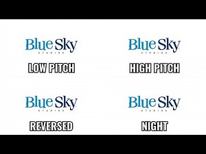 Blue Sky Studios Intro Sound Variations